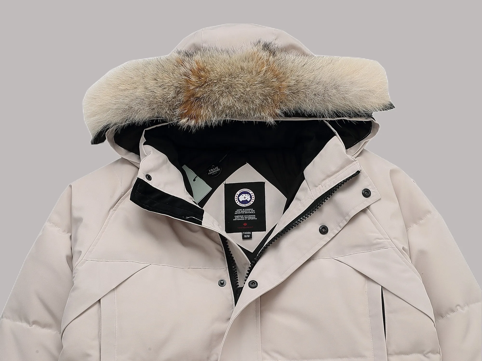 P820 ​​Big Goose emory series Parker Color: black, off-white, Zhangqing, graphite gray Size S-XXL